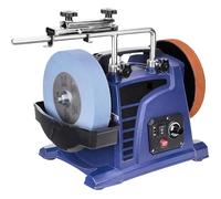 YXYLJOZ Affûteur de Couteaux électrique à Eau, Machine à affûter Les Couteaux à Refroidissement par Eau avec meule et règle d;Angle, pour Une variété de Couteaux (10inch)