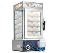 YXYLJOZ Cuiseur Vapeur électrique 1200W, cuiseur Vapeur Commercial à 5 Couches avec température réglable de 30 à 110 °C et chronométrage de 60 Minutes, pour Le Petit-déjeuner, Le Snack-Bar,