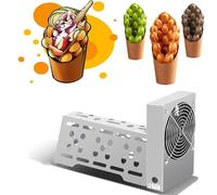 YXYLJOZ Gaufrier Automatique à Induction avec système de Refroidissement pour Snacks et Restauration Rapide - Préserve Le croustillant et rehausse la saveur - Idéal pour de délicieuses