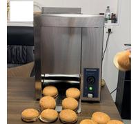 YXYLJOZ Grille-Pain Professionnel pour Pains à Hamburger, Machine à Pain à Hamburger électrique Verticale, 2000 W, revêtement antiadhésif, Chauffage Uniforme, idéal pour Les