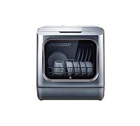 YXYLJOZ Lave-Vaisselle de Table entièrement Automatique, adapté pour la Cuisine 1200W Chaque 3 litres d'eau, Bouton Tactile 360 degrés
