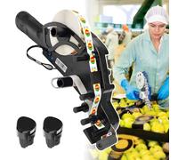 YXYLJOZ Machine à étiqueter sans Fil, il Suffit de l'approcher de l'objet pour détecter automatiquement Le Papier, permettant de réaliser Facilement Un Grand Nombre d'étiquetages. (4cm)