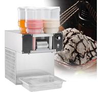 YXYLJOZ Machine à Glace pilée Professionnelle - 1200 W - Idéale pour Food Trucks, Restaurants et événements - Broyeur à crème Robuste pour Smoothies et Glace pilée (1200W)