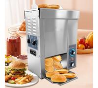 YXYLJOZ Machine à Pain à Hamburger Verticale électrique, avec épaisseur et température réglables, Protection Contre la surchauffe, idéale pour Les Cuisines, Les hôtels et Les