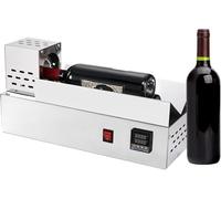 YXYLJOZ Machine d'emballage thermorétractable pour bouteilles de vin - Scelleuse de capsules en PVC avec chauffage en céramique pour les vignobles et l'utilisation domestique - Idéal pour refermer et