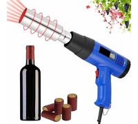 YXYLJOZ Machine numérique de scellage de Capsules thermorétractables pour Bouteilles de vin, réglable de 40 à 600 °C avec écran LCD, Film PVC/PP/PO pour Usage Professionnel (A)