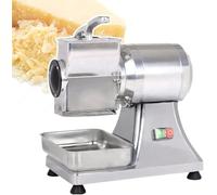 YXYLJOZ Râpe à Fromage électrique Professionnelle, râpe Robuste de 550 W pour Une préparation Rapide des salades, Seau en Acier Inoxydable, capacité de 40 kg/h - Idéale pour Une