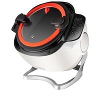 YXYLJOZ Robot culinaire Automatique 6L, Chauffage 3D, réglage de 3 Vitesses, Auto-nettoyant, adapté aux fêtes de Vacances ou aux réunions de Famille