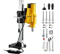 YXYLJOZ Support de carottage Diamant Vertical 205 mm 255 mm, établi Robuste pour travaux de génie Civil, Machine de Forage pour béton Humide/Sec 255 mm - 4450 W