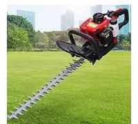 YXYLJOZ Taille-haie Thermique sans Fil - Longue portée, poignée Anti-Vibration - Idéal pour Un Usage Professionnel et Domestique, Outil de Coupe léger et performant (Heavy Repair Double)