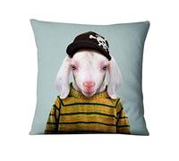 YXYLQ Super Doux Velours Coussin Oreiller Décoratif Illustration Animale Taie d'oreiller Imprimée Maison Oreiller Décoration Decorativas-10_45X45Cm
