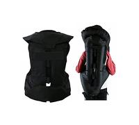 YXYMOTEFLY Gilet Airbag Équestre Enfant Avec Airbags Cou/queue/poitrine/dos 0,05 Secondes for Déclencher Le Système Gilet Airbag Moto for Toutes Les Saisons (Color : Nero, Size : S)