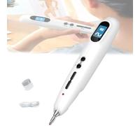 YXYSSMDGHY Stylo D'acupuncture pour Tout Le Corps, Irradiation à La Lumière Rouge 650 Nm, 9 Niveaux D'intensité, avec Affichage Numérique, Stimulateur De Points D'acupuncture