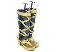 YXZCOS Chaussures 【Genshin Impact: Nilou】 Bottes de Jeu de rôle Cosplay Chaussure Décoration d'halloween Chaussures décontractées Carnaval -39