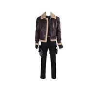YXZCOS Costume de Luxe 【Resident Evil: Leon·S·Kennedy】 Cosplay Vêtements Costume de Jeu Halloween Uniforme Vêtements -XXL