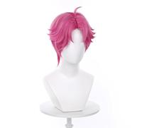 YXZCOS Perruque 【KPOP Saja Boys: Abby】 Cosplay Perruque Pièce de Cheveux Synthétiques Carnaval Halloween Postiche Fête Femme/Homme Toup Wig