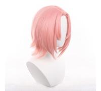 YXZCOS Perruque 【NARUT.: HarunoSakura】 Cosplay Perruque Pièce de Cheveux Synthétiques Carnaval Halloween Postiche Fête Femme/Homme Toup Wig
