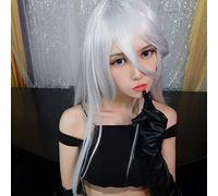 YXZCOS Perruque 【NieR:Automata: YoRHa A2】 Cosplay Perruque Pièce de Cheveux Synthétiques Carnaval Halloween Postiche Fête Femme/Homme Toup Wig