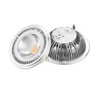 YXZKJZJ 1 ampoule LED à intensité variable for extérieur 18 W AR111, projecteur G53/GU10 18 W, éclairage encastré LED 3000-6000 K pour intérieur et extérieur(Natural White)
