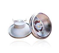 YXZKJZJ Ampoule LED à intensité variable AR111 12 W GU10 G53, module d'éclairage blanc chaud/froid 3000 K-6000 K pour intérieur et extérieur(Natural White 4000K,G53)