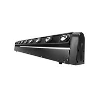 YXZKJZJ Barre LED 8X15W RGBW Faisceau de Lumières Mobiles à Effet Lumière Multicolore Éclairage Professionnel for DJ Disco Fête Mariage Éclairages pour événements