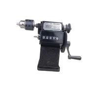 YXZKJZJ Bobineuse Manuelle 0-99999S Plage de comptage Bobineuse portative avec mandrin de 1,5 à 13 mm Compteur de bobineuse Large Application(Model2)
