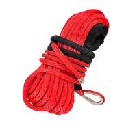 YXZKJZJ Câble de treuil synthétique 30 m x 16 mm for Camion, Bateau, 47500 LB, 12 brins, for VTT, UTV, Accessoires d'extérieur for Voiture Forte capacité