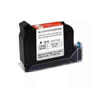 YXZKJZJ Cartouche d'encre à solvant à séchage Rapide for imprimante Portable à Jet d'encre Thermique, 12.7mm, 42ML, for imprimante Portable Grande Compacité(Black)