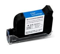 YXZKJZJ Cartouche d'encre à solvant écologique à séchage Rapide for imprimante à Jet d'encre Thermique Portable, 12.7mm, 42ML, for imprimante Non chiffrée Grande Compacité(Blue)