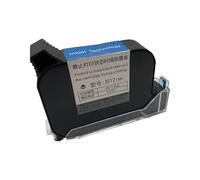 YXZKJZJ Cartouche d'encre colorée à séchage Rapide JS12, 600DPI, Haute adhérence, à solvant for imprimante, Hauteur d'impression 12.7mm Grande Compacité