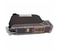 YXZKJZJ Cartouche d'encre for imprimante à Jet d'encre Portable, 42ML, 12.7MM, à séchage Rapide, Noir à solvant for Texte/Date/numéro de lot Grande Compacité