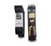 YXZKJZJ Cartouche d'encre Noire à séchage Rapide, 12.7mm, 53S 53S +, for imprimante à Jet d'encre par Lots en Ligne, Cartouches cryptées de 42ML Grande Compacité(2PCS)
