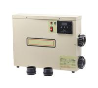 YXZKJZJ Chauffe-Eau 18 KW for Piscine et Baignoire, Thermostat 220 V/240 V/380 V, écran Tactile étanche Chauffage Efficace(15KW 220)