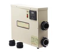 YXZKJZJ Chauffe-Eau électrique 5,5 KW à 18 KW for Piscine et Baignoire, Thermostat et Pompe à Chaleur à Commande numérique Chauffage Efficace(9KW 380)