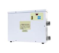 YXZKJZJ Chauffe-Eau électrique à Pompe à Chaleur for piscines Hors Sol et creusées, spas et baignoires, 12-18 KW (220/380 W) Chauffage Efficace(380,18KW)