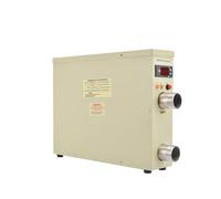 YXZKJZJ Chauffe-Eau électrique numérique à température constante for Piscine, 7,5 KW, for baignoires et spas Chauffage Efficace(18kw,Digital Display)