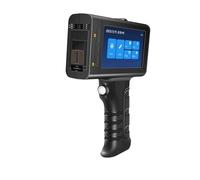 YXZKJZJ Imprimante à Jet d'encre Portable 12.7mm, Codes-Barres QR, numéro de lot, Logo, Date d'expiration, imprimante d'étiquettes avec Cartouche Noire Séchage Rapide pour l'étiquetage et Le Codage