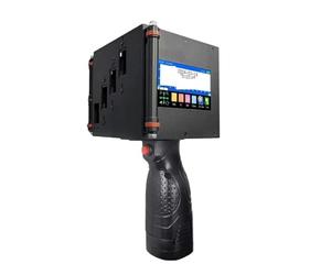 YXZKJZJ Imprimante à Jet d'encre Thermique Portable 730PLUS 100 mm, Code-Barres QR, numéro de lot, Logo, Date d'expiration Séchage Rapide pour l'étiquetage et Le Codage(Without Ink)