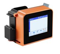 YXZKJZJ Imprimante Thermique portative à Jet d'encre, 12.7mm, avec écran Tactile de 2.5 Pouces, for Code de lot QR Bar, Date, Logo Grande Compacité