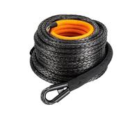 YXZKJZJ Kit de câble de treuil synthétique for Voiture de 31500lb, câble de remorquage de 1/2x92pieds avec Crochet for la récupération de Voitures et de VTT Forte capacité