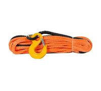 YXZKJZJ Kit de câble de treuil synthétique Robuste avec Crochet for Voiture, 10 mm x 30 m, for VTT, UTV Forte capacité(Yellow)