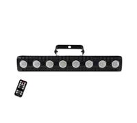 YXZKJZJ Lumières stroboscopiques à LED à longue bande 8x12w RGBW 4 en 1 for éclairage mural de scène DJ Éclairages pour événements