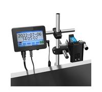 YXZKJZJ Machine de Codage Automatique de Grands caractères de 25.4mm, chaîne de Montage en Ligne, Date de Production, numéro de lot, imprimante Séchage Rapide pour l'étiquetage et Le Codage