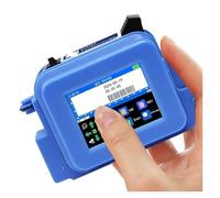 YXZKJZJ Mini-imprimante à Jet d'encre Portable, 12.7MM, Texte, Code-Barres QR, numéro de lot, Logo, Image, Date, Machine d'impression Séchage Rapide pour l'étiquetage et Le Codage(with 1 Ink)