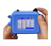 YXZKJZJ Mini imprimante portable de 12,7 mm, code QR, code de lot, date, numéro, logo, expiration, imprimante à jet d'encre à main à séchage rapide pour étiquetage et codage (avec 2 encres - 12,7 mm)