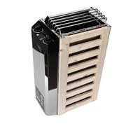 YXZKJZJ Poêle de Sauna 3KW en Acier Inoxydable, Chauffage de Sauna à contrôle Interne, for Chambre à Coucher et Bureau Chauffage Rapide à Haute efficacité