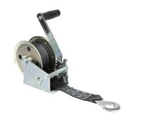 YXZKJZJ Treuil Manuel for remorque, treuil Manuel Robuste à Deux Voies, Construction en Acier, treuil Manuel avec Sangle en Polyester et Crochet for Le remorquage du Bateau Contrôle de précision