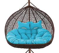 YXZN Coussin de chaise à double suspension - Coussin de siège de jardin extérieur pour meubles de terrasse, décoration intérieure, coussin élégant pour panier balançoire