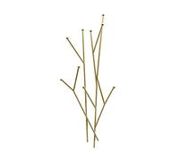 YXZN Porte Manteau Mural Crochets - Portemanteau Mural Crochet Porte Manteau Design Moderne Porte Serviette Salle de Bain pour Chambre Vestibule Salle (Gold)
