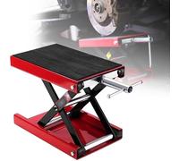 YXZQLOZ Cric Ciseaux Moto - Support renforcé en Forme de X, Support de réparation réglable en Hauteur pour VTT et Motos